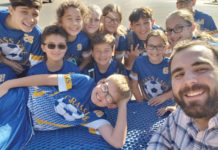 Braves Soccer Team Play Hard & Have Fun