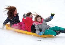 Sledding & Skating at Osmond Park