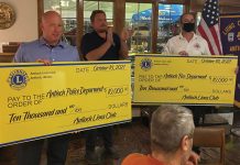 Antioch Lions Club Donation Helps Fund First Responders