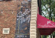 Hand-Painted Historic Ghost Signs in Downtown Antioch