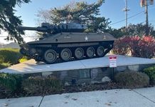 American Legion Restores Tank